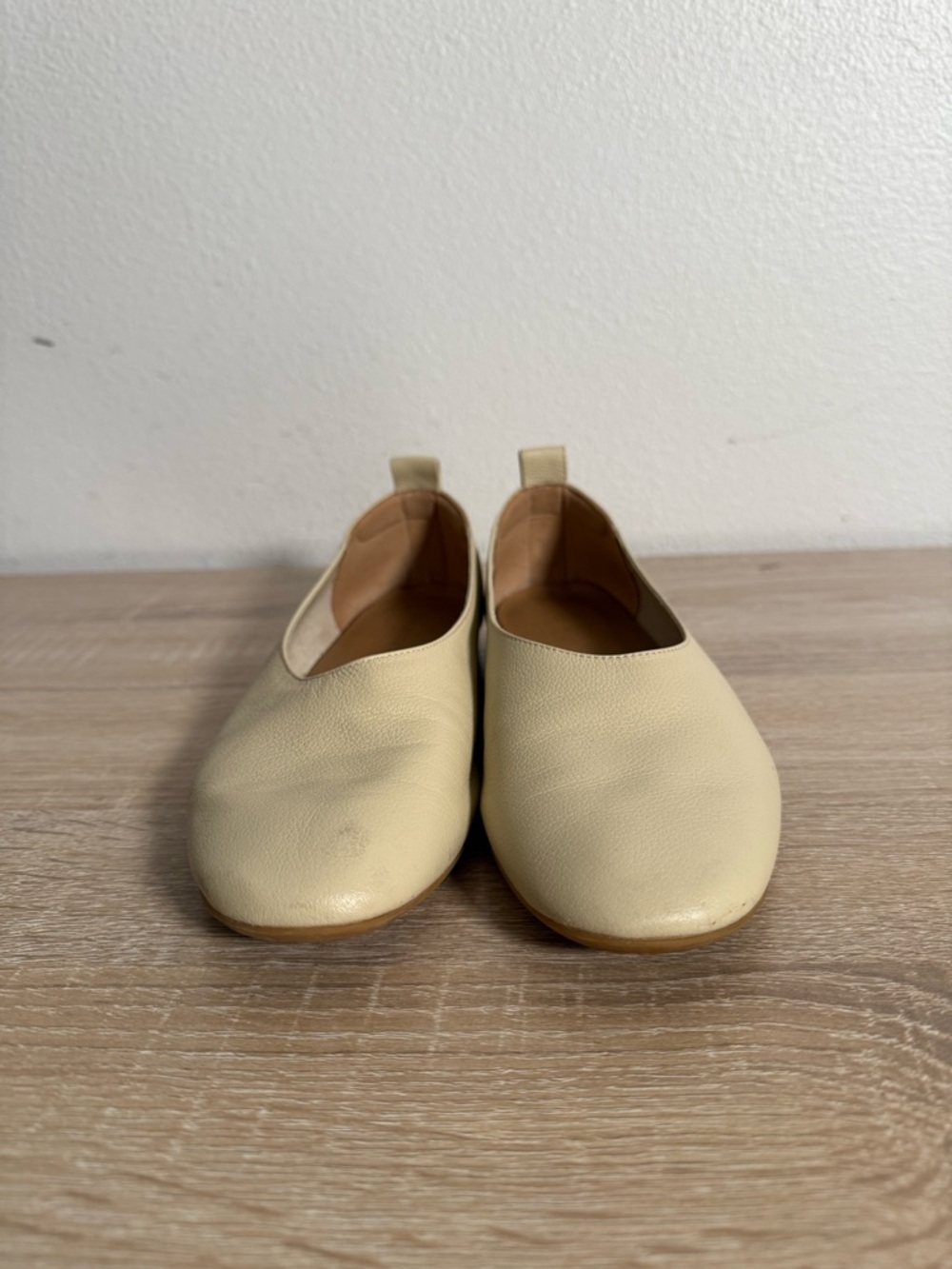 Everlane The Day Glove cream Leather Ballet Flats women’s Sz 6.5 - Picture 6 of 7